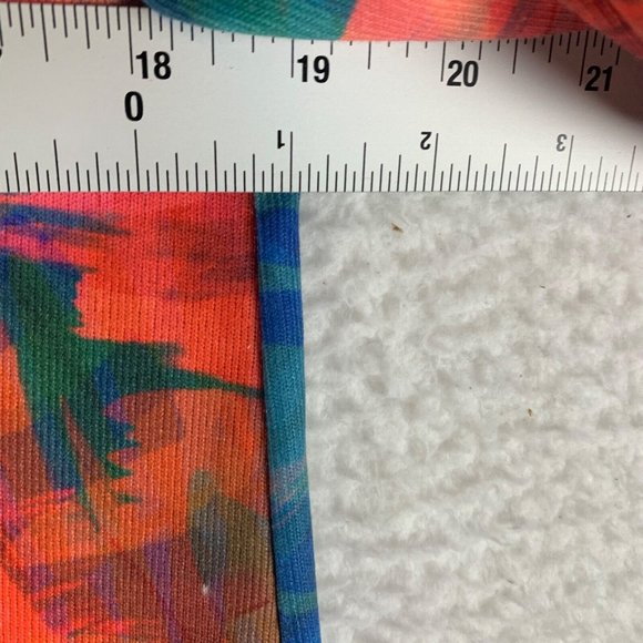 Soft Surroundings Women's Multicolor Leaf Printed V-Neck Tunic Top Size S‎ 8748 - Picture 3 of 9